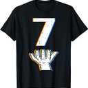 Number 7 Matching 67 Meme Halloween Costume Men Women Kids T-Shirt L