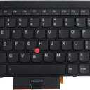 New Laptop Keyboard Replacement with Pointer(no Backlit) Compatible with Lenovo IBM ThinkPad T430 T430S T430I X230 X230T X230I T530 W530 (Not Fit T430U X230S)