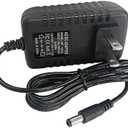 12V DC Power Supply 1.5A Universal AC Adapter, 100-240 50/60Hz to 12 Volts 1.5Amp Transformer, DC 12V Power Adapter Cord, 5.5mm x 2.5mm Barrel Plug