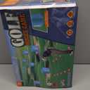 Golf Yard Games, 9 Holes Backyard Golf Game Set with LED Light and Flags for Adults & Kids Indoor Outdoor, Golf Practice Gift for Backyard, Park, Beach and Lawn (Red)