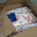 Laura Ashley - Twin Quilt Set, Soft & Reversible Cotton Floral Bedding with a Medium Weight Feel, 2 Piece Bed Set with Matching Pillowcase (Bedford Pink)