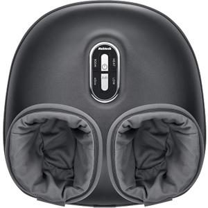 Nekteck Shiatsu Foot Massager Machine with Soothing Heat, Deep Kneading Therapy, Air Compression, Improve Blood Circulation and Foot Wellness,Relax for Home or Office Use(Gray) (Gray (Regular))