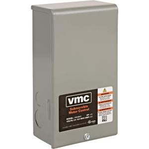 Red Lion RLCB05-230 1/2-HP 230-Volt VMC Control Box for Submersible Well Pump, Grey, 640189 Red Lion RLCB05-230 1/2-HP 230-Volt VMC Control Box for Submersible Well Pump, Grey, 640189