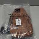 LUKZIJAES Genuine Leather Sling Bag for Men