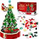 Christmas Tree Building Blocks Set,1499 PCS Building Toys for Kids Boys Girls Toy Bricks Christmas Gifts for Kids Adults Teen Boys&Girls Advent Calendar 2025 Christmas Decorations Home Decor