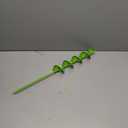 3x24-Inch Garden Auger Drill Bit for Planting and Post Hole Digging - Upgraded Spiral Design, Solid Shaft - Hex Driver Drill Compatible