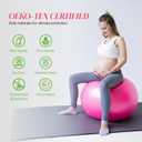 CoolMate Pilates Socks with Grips for Women, Yoga Socks, Crew Non Slip Women for Barre, Pilates Gifts (6-10, A-01. 4 Pairs Open Top Pink/White/Light Purple/Black)