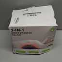 Smooth Triple Fusion 3-In-1 Back Massager Lumbar Pillow with Heat, Vibration & Traction Back Massager for Pain Relief DeepTissue.Relaxation Device for Home, Office, Car Gift Idea Corded