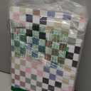 G JGOO Compatible with MacBook Air 13 inch Case 2026 2025 2024 2023 2022 M4 A3240 M3 A3113 M2 A2681, Hard Shell for MacBook Air 13.6 inch Case + Keyboard Cover + Screen Protector, Colorful Checkered