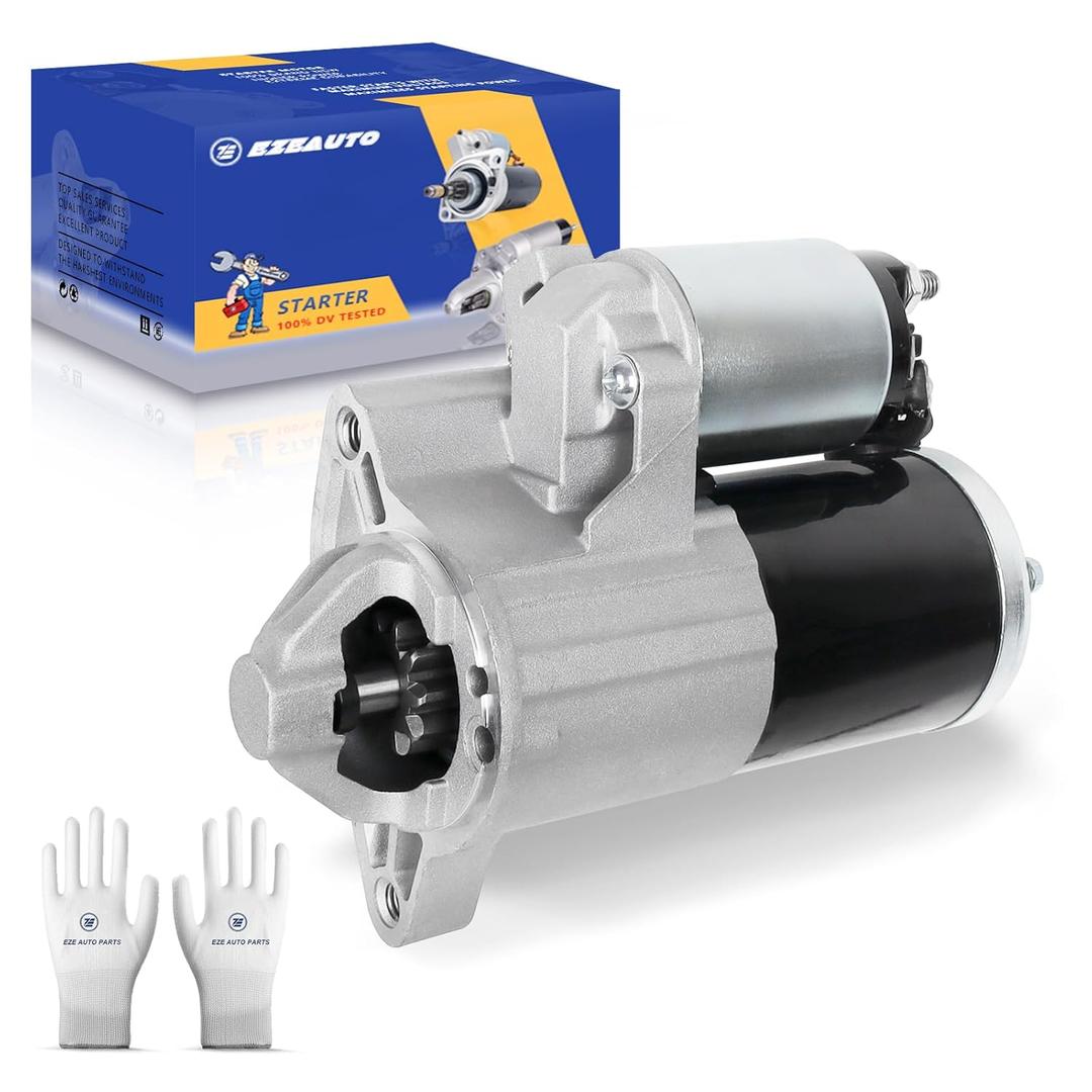 Ezexpreze 17948 New Starter Motor Replacement for 2009-2020 Dodge Durango Ram 1500 2500 3500 4000 Jeep Commander Grand Cherokee 5.7 V8 Engine OE#: 56044736AB 56044736AC R6044736AC M0T20972 M0T23271