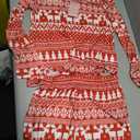 Fashion Pajamas Women's Long Sleeve Sleepwear with Long Pants, Medium