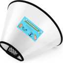 GLADOG Soft Dog Cone Collar, 3 PCS (XL is Only 1 PCS) Flexible Plastic Cone for Dogs After Surgery, Dog Recovery Collar, Adjustable E-Collar for Large/Medium/Small Dogs Cat, Comfy Elizabethan Collar