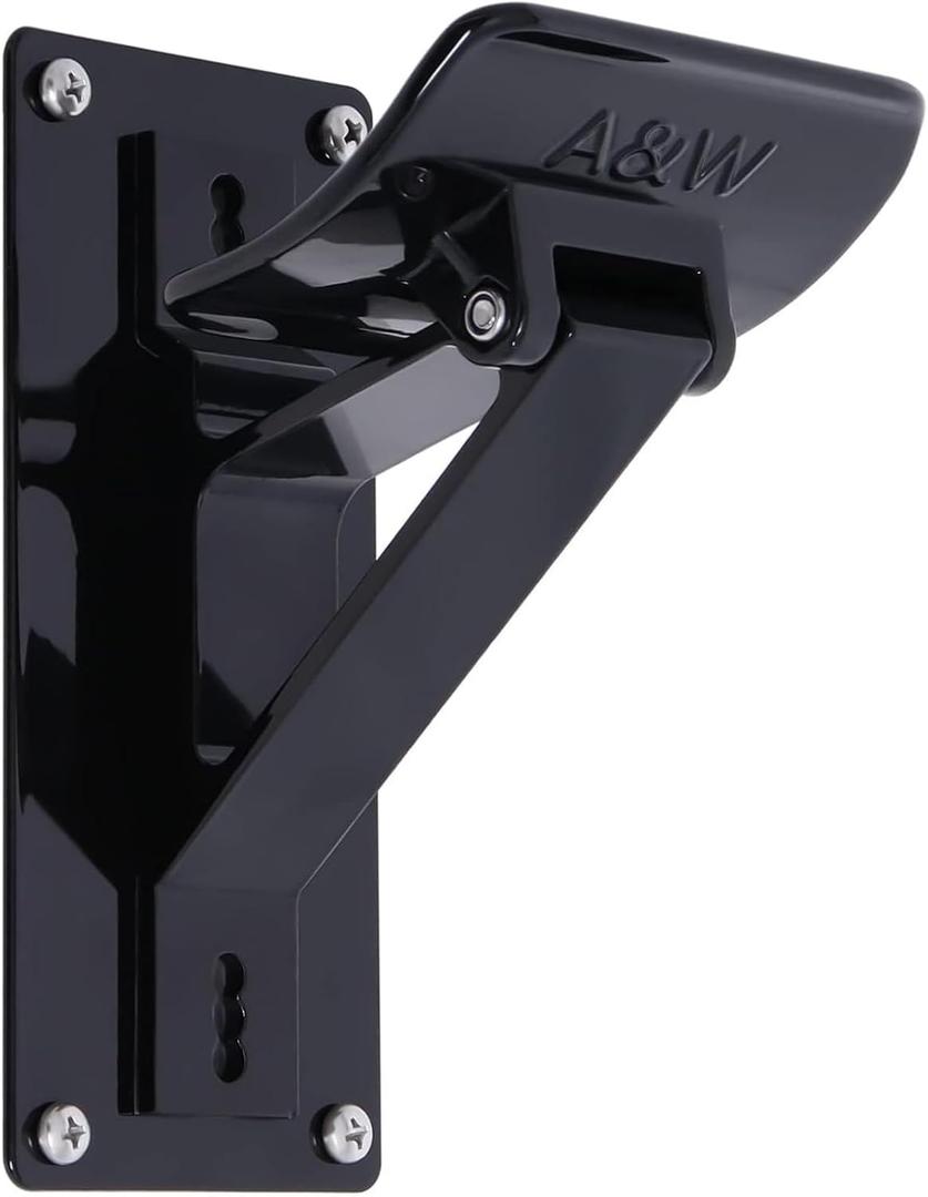 RV Awning Support Roller Cradle Center Support for RV Camper Awning, Black