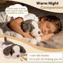 Kids AI Talking Dog Plush Toy, AI-Powered Interactive Stuffed Animal, Educational & Emotional Companion, Parental APP Monitoring, Multi-Language Real-Time Voice Toy for Kids Age 3+ Plush Toy-ai Core