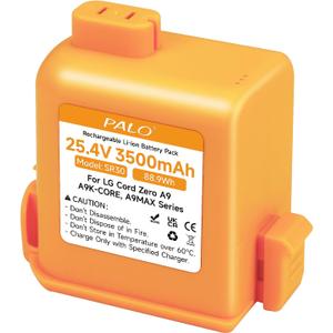 Upgraded 3500mAh Battery Replacement for LG CordZero A9 Cordless Stick Vacuum, Compatible with LG A9 Plus, A9K-CORE, A9MAX, A9T-Ultra, A9S, A9K PRO, A9N, A9M, A9MULTI, A958, A958SA