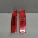 LUKFMOSTOR 2Pcs ATV Red LED Tail Lights for Polaris Ranger 570 Brake Taillights Tail Lamp for 2411450 Ranger 400 500 570 800 EFI MIDSIZE