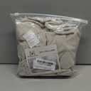 H.VERSAILTEX Velvet Stretch Couch Cushion Cover Plush Cushion Slipcover for Chair Cushion Furniture Protector Seat Cushion Sofa Cover (1 Piece Armchair Cushion Covers, Oatmeal)