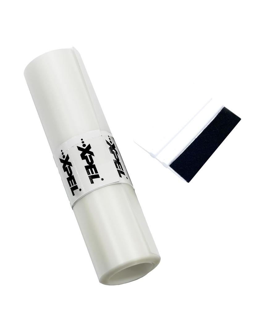 XPEL Gloss Surface Film Roll, 12" x 60", Clear 8mil, Scratch Protection | Clear 8mil protection film helps shield countertops, appliances, vehicles, and surfaces from scratches and wear.