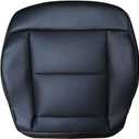 Black Driver Bottom Leather Cover Replacement for 2010-2014 E350 Leather w/Perforated Insert