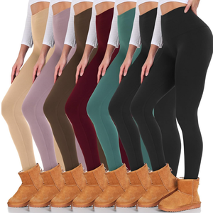 yeuG 7 Pack High Waisted Leggings for Women Tummy Control Soft Workout Yoga Pants Full Length & Capri, 2XL/3XL