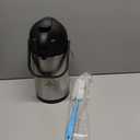 Airpot Coffee Dispenser 74 oz (2.2L) with Pump, Cleaning Brush, and Table Tent Sign - Stainless Steel Insulated Carafe - 24 Hour Heat Retention - 36 Hour Cold Retention - 2 Gifts are included