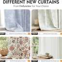 FMFUNCTEX 100% Beige Blackout Curtains for Bedroom, Cream Weave Textured Curtains 84 Inches Long Thermal Insulated Curtains for Living Room, Farmhouse Drapes Grommet Room Darkening 2 Panels