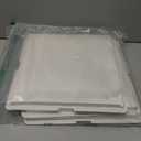 BOARDS+ 10 Inch Clear Cake Boxes (3 Pack) + Satin White Ribbon | Sturdy Beautiful Cake Carrier For 8 Inch Cakes & Gift Box