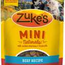 Zuke's Mini Naturals Dog Training Treats, Beef Recipe, 16 oz Pouch (EXP 10/01/26)