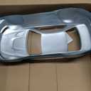 1/10 Scale E92 Style RC LEXAN Body Shell Replacement for Drift Racing Touring On-Road Car Width 200mm with Decal Sheet(Blue), Medium