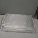 Clear Acrylic Display Case, Stackable Plastic Storage Bins with Magnetic Attraction Lid, Showcase for Cosmetic, Large Figures Collectibles, X-Large