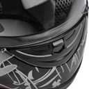TCMT Full Face Motorcycle Helmet for Adults Men Women, Lightweight Polycarbonate Street Bike Dirt Bike Helmet with Anti-Scratch Mirror Shield and Removable Liner, DOT Approve, (59-60 Cm)