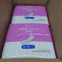 Amazon Basics Incontinence Pads for Women, Postpartum, Long, Bladder Control, Moderate Absorbency, Unscented, 108 Count (2 Packs of 54)