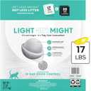 Purina Tidy Cats LightWeightFree and Clean Unscented, Multi-Cat, Clumping, 99.9 Percent Dust Free Cat Litter - 17 lb. Box