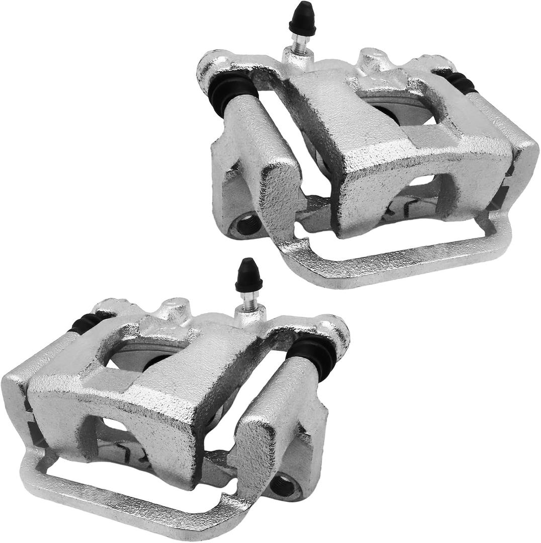Rear Brake Caliper with bracket Compatible with 2002-2006/2013-2022 Nissan Altima, 2003-2006/2019-2022 Nissan Maxima, 19-B2780 19-B2781 - Caliper for Pair Set of 2 - Rear Driver and Passenger (Rear Left and Rear Right Side)
