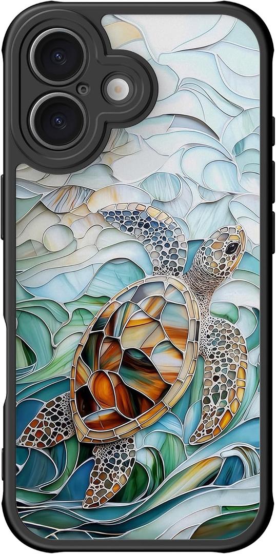 DEENAKIN for iPhone 16 Plus Case Cute,Aesthetic Floral Hard Shell Cover | Compatible with Magsafe,Trendy Unique Cool Retro Western Coquette Protective Slim Phone Cover for Women Girls