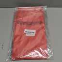 QIKSION Red Plastic Table Cloth Disposable 2 Pack, 54 x 108 Inch Tablecloths for Valentines, Mothers Day, Birthday Party, Christmas Decorations, Rectangle Table Cover