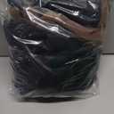 Astylish Women 2026 Fall Outfits Open Front Long Sleeve Hooded Knit Cardigan Sweaters Color Block Outwear Coats (X-Large, Z Black)