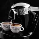 ARZUM Okka Automatic Turkish Coffee Machine, Maker, USA 120V, UL, Black and Silver