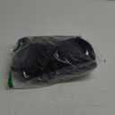 H.VERSAILTEX 100% Blackout Curtains for Bedroom Black Out Curtains 96 inch Thermal Insulated Long Blackout Curtains for Living Room, Energy Saving Curtains for Patio Door Grommet (1 Panel, Jet Black)