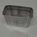 HOME&I Silverware Drying Basket, Kitchen Sink Utensil Holder Replacement,Thin Dish Drying Rack Countertop Organizer Stainless Steel 304 Flatware Cutlery Caddy Hold for Dish Drainer(2 Compartments)