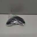 Alaska Bear Sleep Mask Silk Cover Eye Contour for Pressure-Free Sleeping, Upgrade Over Conventional Flat Satin Eye Masks, Machine Washable (Black)