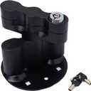 RX-LOX-PM Pack Mount Lock 1 Pack with Same Keys - Fits Rotopax Locking Mount Compatible - with Rotopax Standard Water Container, Gasoline Pack, Storage Box,Fuel Pack - Single Key Convenience