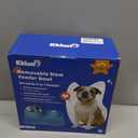 Dog Lick Bowl with Rolling Ball for Liquid and Thick Treat