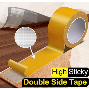 Birllaid Double Sided Fabric Tape Heavy Duty,Double Stick Carpet Tape,Fabric Tape Multifunctional Double Sided 1inch/2inchx33FT10m High Stickness Strong 2 Sided Tape, 1 Roll