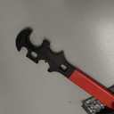 Armorers Wrench with Non-Slip Rubberized Grips, Corrosion-Resistant, for Automotive