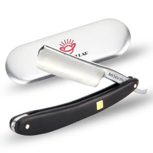 straight razor wooden scale vintage razor for men & barber shaving ready without stabilizer