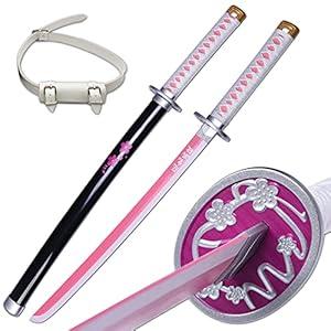 Ziqing Cosplay Anime Swords , Demon Slayer Sunwheel Knife 31-inch Katana Anime Original Texture-a Variety of Styles to Choose from (Tsuyuri Kanawo) Ziqing Cosplay Anime Swords , Demon Slayer Sunwheel Knife 31-inch Katana Anime Original Texture-a Variety of Styles to Choose from (Tsuyuri Kanawo)