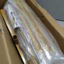 7.2FT 6FT Wedding Arch Backdrop Stand Set of 2,Metal Gold Wedding Balloon Arch Stand Kit with Base for Gender Reveal Birthday Anniversary Bridal Graduation Party Event Background Decoration