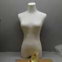 Female Mannequin Torso for Sewing: Adjustable Height from 47.2 to 74.8 Inch Female Dress Form for Sewing and Clothing Display - Pinnable Mannequin with Support Metal Base Stand