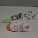 Diamond Art Christmas Coasters 12 Pcs Christmas Diamond Painting Kits,5D DIY Art Painting Coasters Supplies for Beginners Kids,Christmas Crafts for Adults Anti-Slip Diamond Dotz With Holder